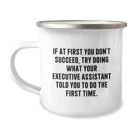 Funny Executive Assistant Gifts for Her from Men, Unique Mother's Day Unique Gifts from Family to Executive Assistant - Image 1