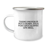 Load image into Gallery viewer, Funny Taking Photos Gifts for Him, Camping Mug for Taking Photos Enthusiasts, Gifts from Friends to Family on Christmas Unique Gifts. - Image 1

