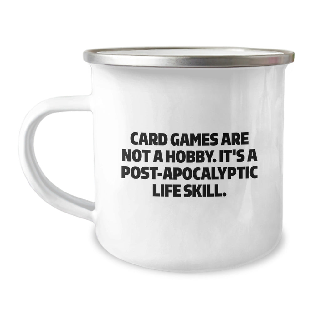 Funny Card Games Camping Mug Gifts from Friends for Men Women on Christmas Unique - Image 1