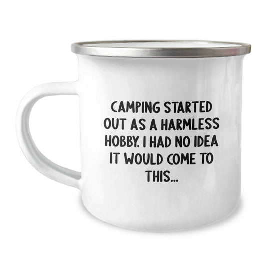 Funny Camping Mug Gifts for Camping Men - Valentine's Unique Camping Mugs from Sweetheart to Sweetheart - Image 1