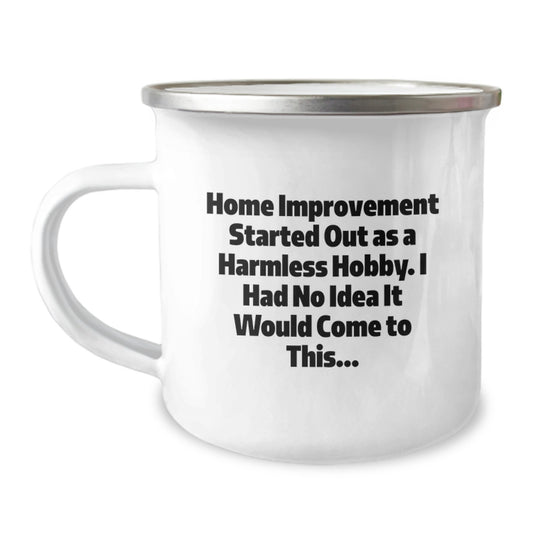 Home Improvement Camping Mug For Men Unique Valentine's Gifts from Husband - Image 1