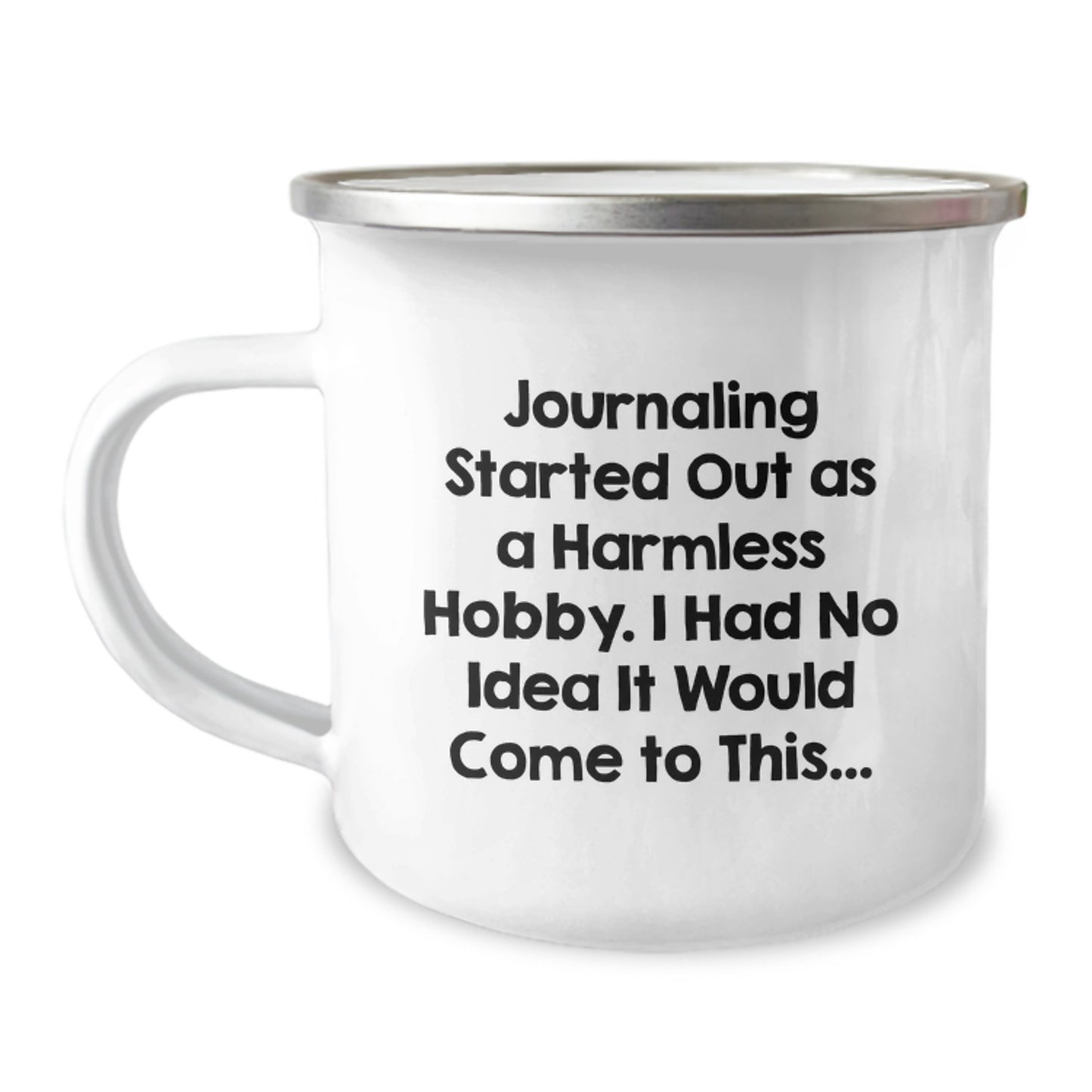 Funny Journaling Gifts from Friends for Journaling Lovers - Camping Mug - Happy Birthday Unique Gifts for Journaling Enthusiasts - Image 1