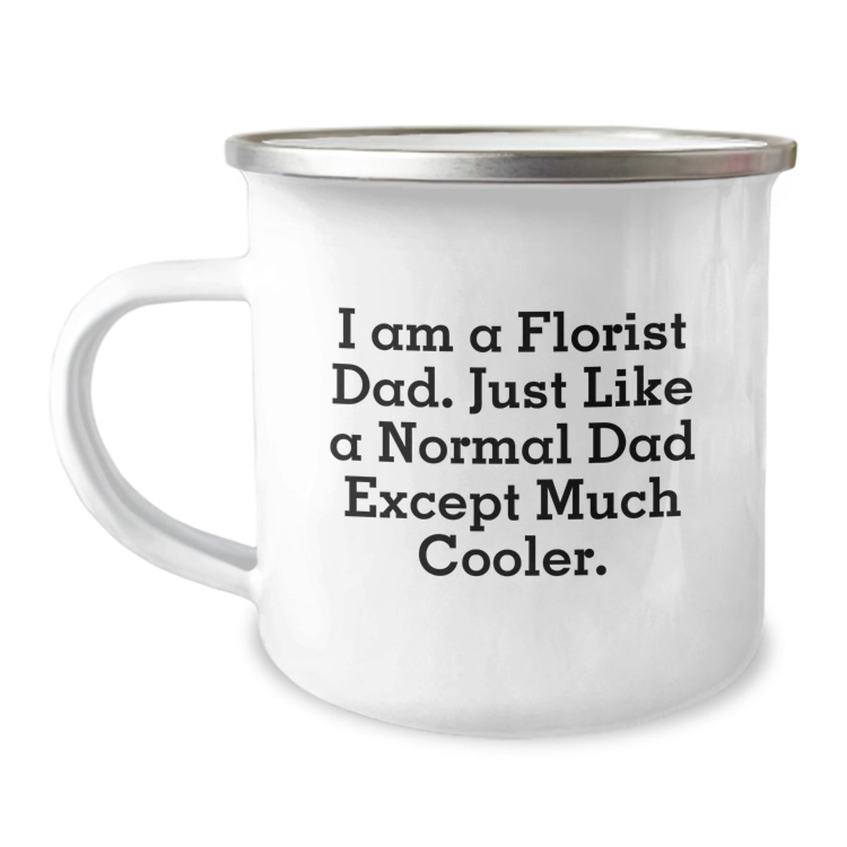 Funny Florist Camping Mug Gifts from Dad to Florist Men this Christmas Unique Season - Image 1