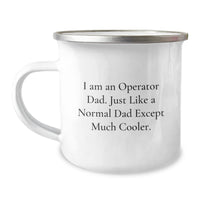 Load image into Gallery viewer, Gifts from Dads for Operator Camping Mug Christmas Unique Presents Funny Quote - Image 1
