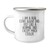 Load image into Gallery viewer, Real Estate Agent Dad Funny Camping Mug Gifts for Dad Real Estate Agent Christmas Unique Gifts - Image 1

