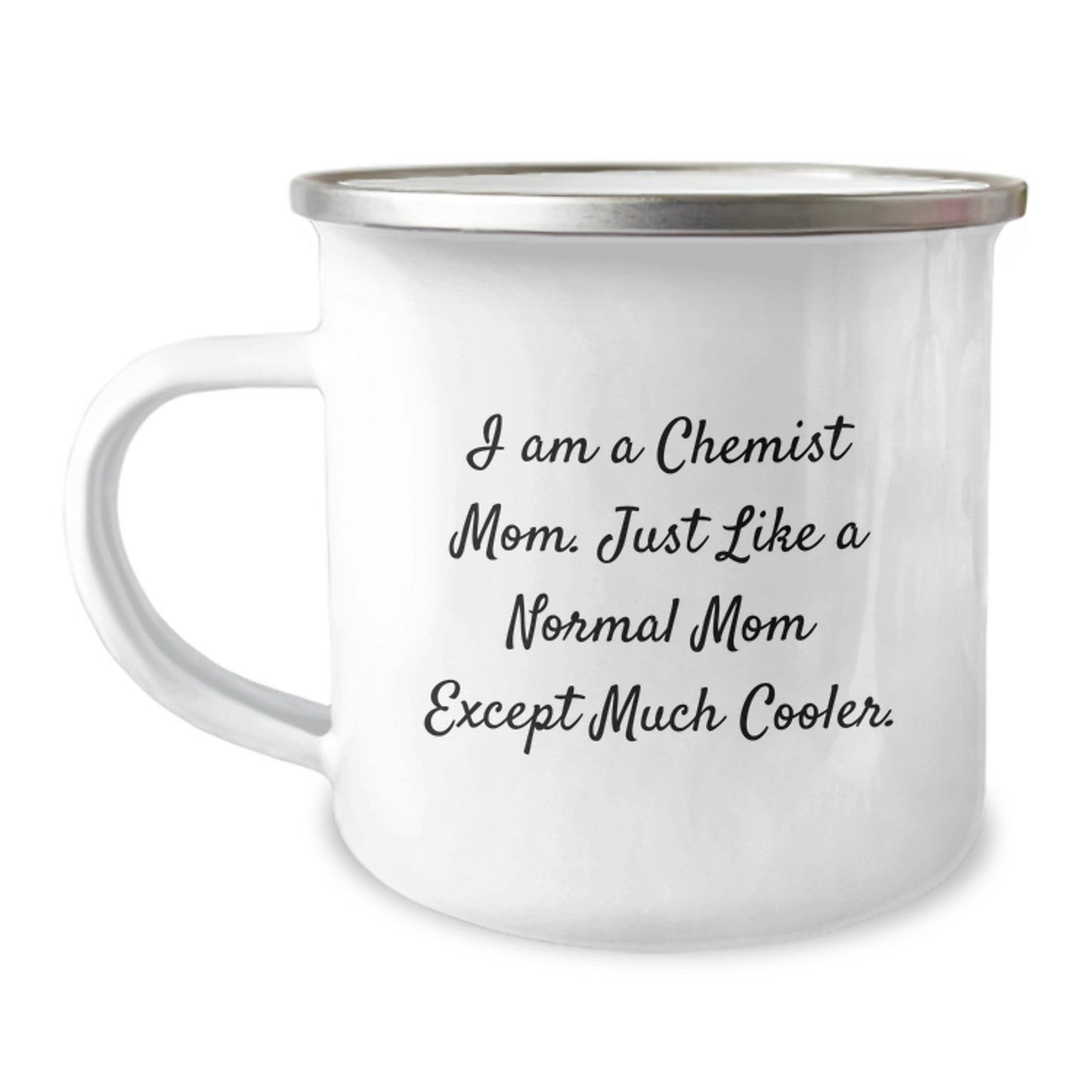 Cute Chemist Mom Funny Camping Mug Gifts for Chemist - Valentine's Unique Gifts from Mom to Chemist Men Women Family Friends - Image 1
