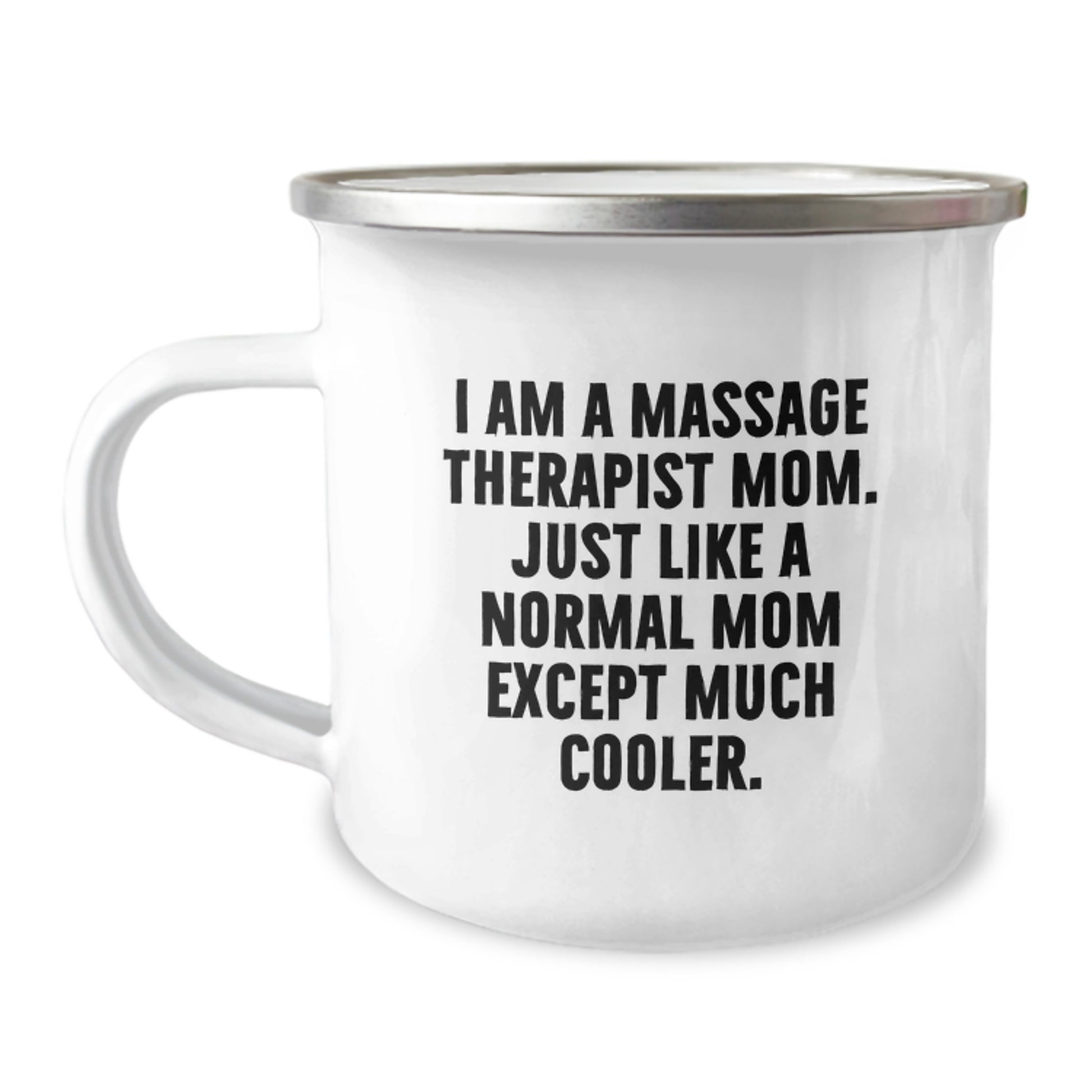 Massage Therapist Mom Gifts - Funny Birthday Camping Mug for Massage Therapist Friends - Image 1