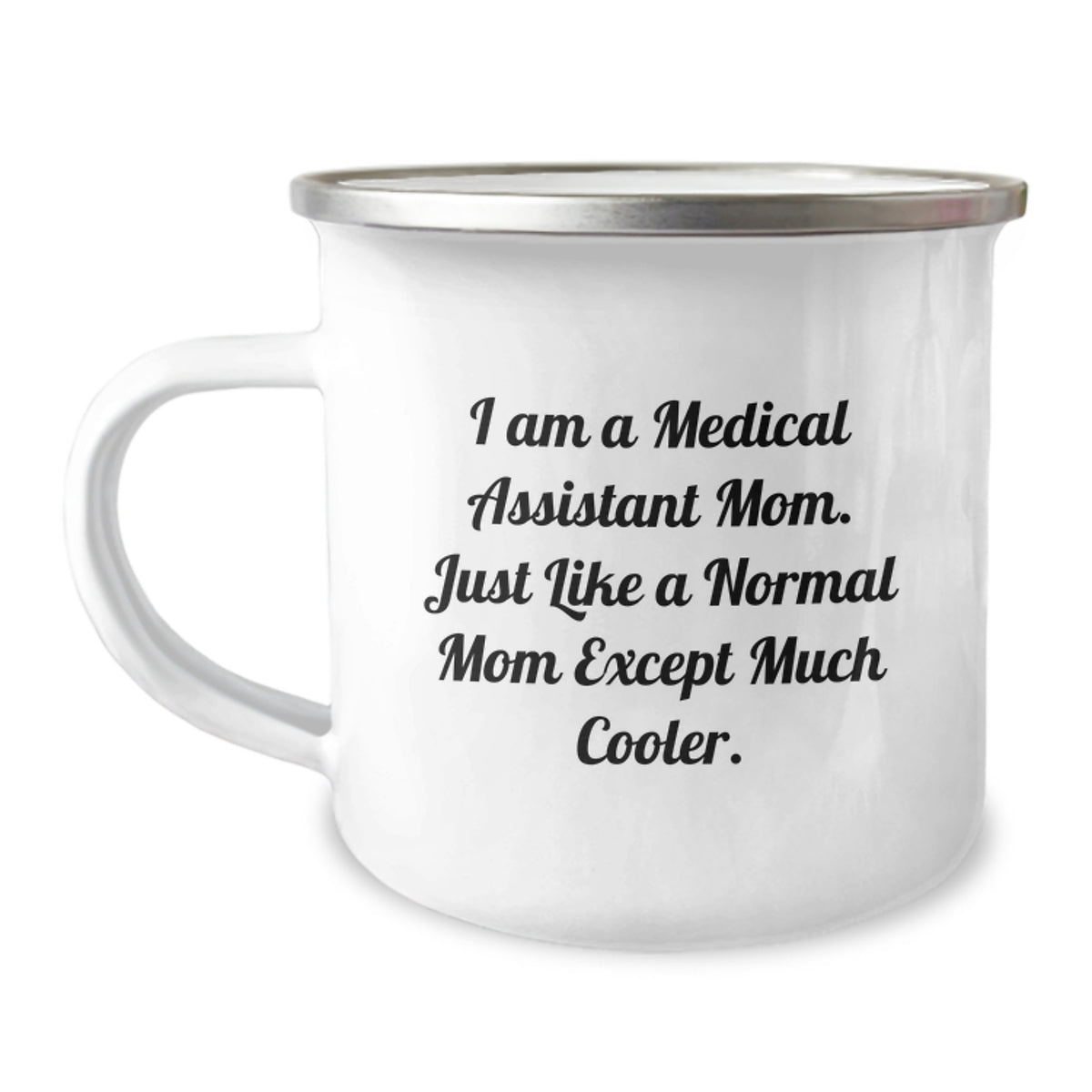 Medical Assistant Mom Gift, Funny Camping Mug for Medical Assistants, Christmas Unique Gifts from Mom to Medical Assistant Daughter - Image 1