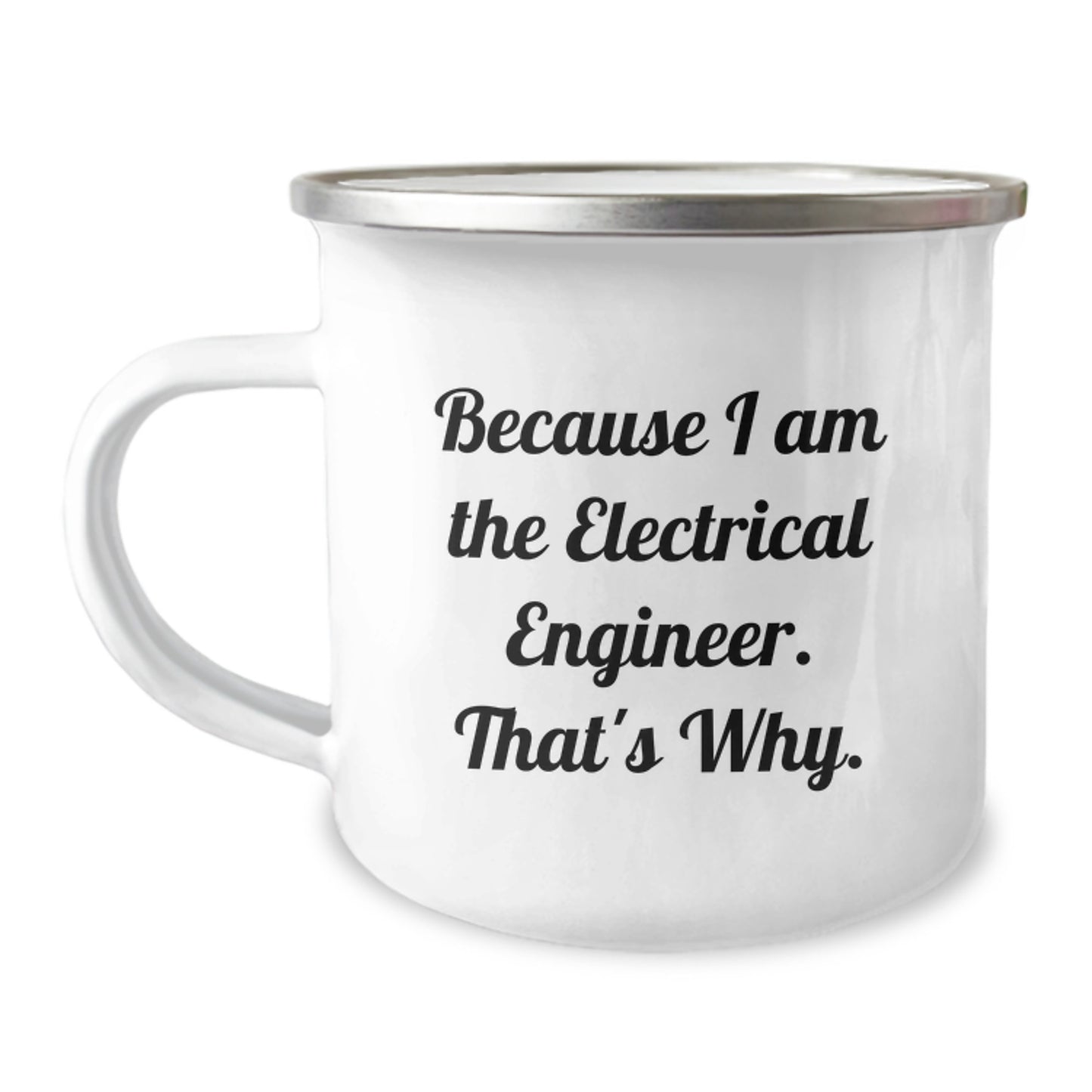 Funny Electrical Engineer Camping Mug Gifts from Friends - Birthday Unique - Image 1