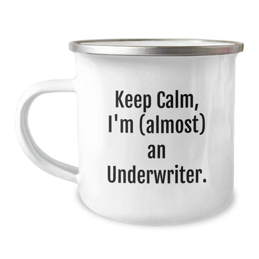 Funny Underwriter Camping Mug Gifts from Friends for Underwriter - Image 1