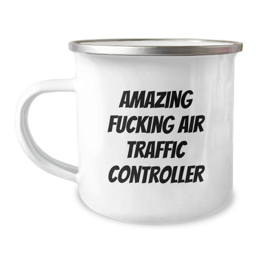 Funny Gifts from Men to Air Traffic Controller Dad, Perfect Camping Mug for Father's Day Unique Gifts - Image 1