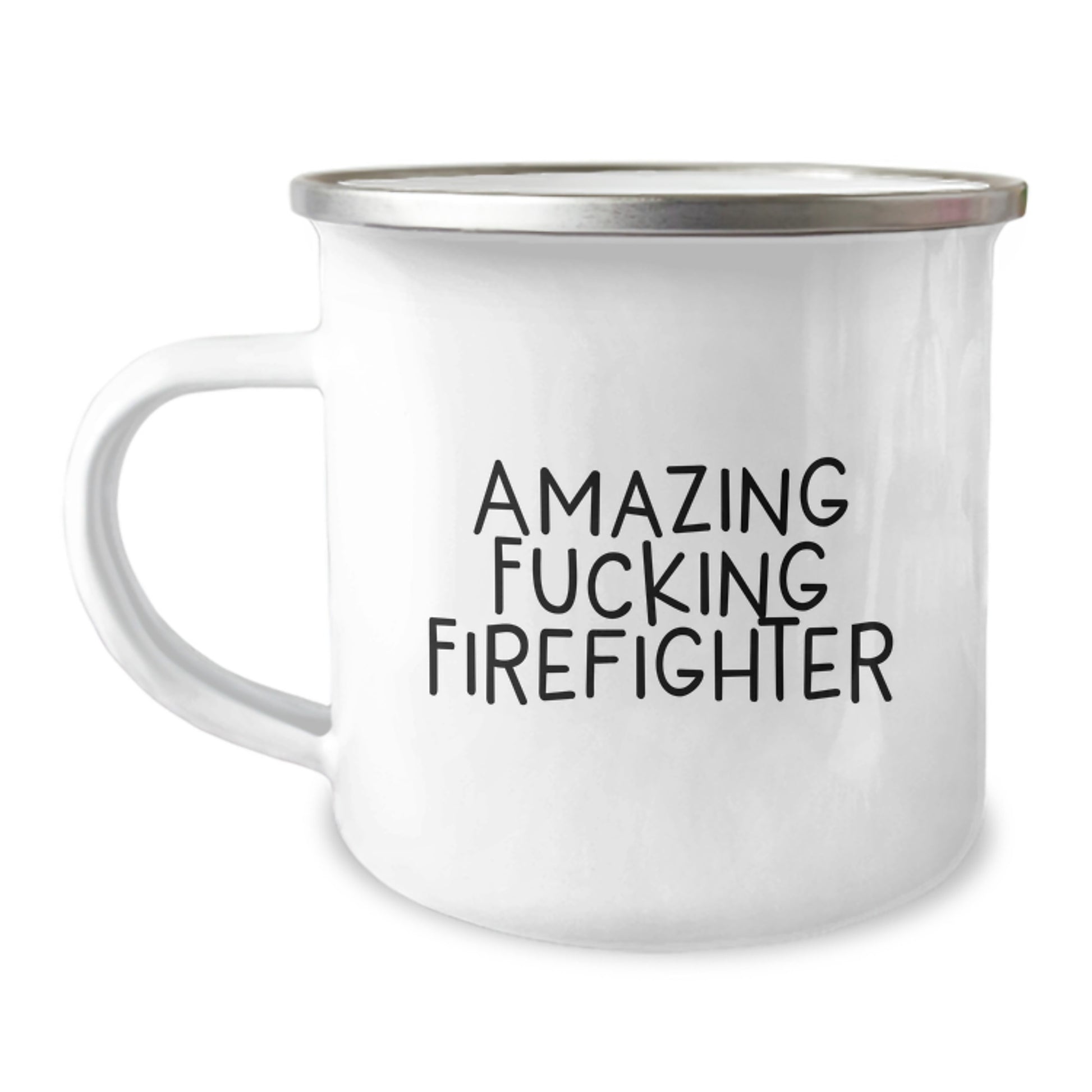 Funny Firefighter Gifts from Men to Women Firefighter Camping Mug for Mother's Day Unique Presents - Image 1