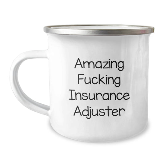Funny Insurance Adjuster Gifts for Men, Valentine's Unique Mugs, Amazing 'F--king' Quote, Gifts from Friends - Image 1