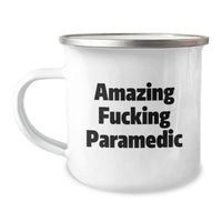 Load image into Gallery viewer, Funny Rescue Worker Gifts from Men to Rescue Worker on Valentine's Unique Camping Mug - Amazing F--king Rescue Worker Quote for Rescue Worker Enthusiast - Image 1
