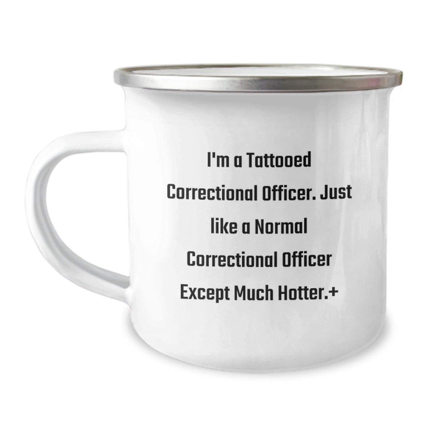 Correctional Officer Camping Mugs Funny Hotter Than Normal Hot Coffee Mug Gifts for Correctional Officer Men Birthday Unique Gifts from Friends Family - Image 1