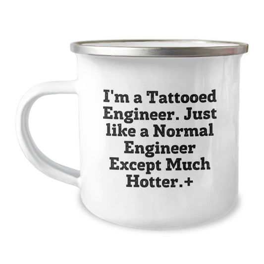 Inspirational Gifts from Men to Engineer Friends - Funny Engineer Camping Mug for Mother's Day Unique Gifts - Image 1