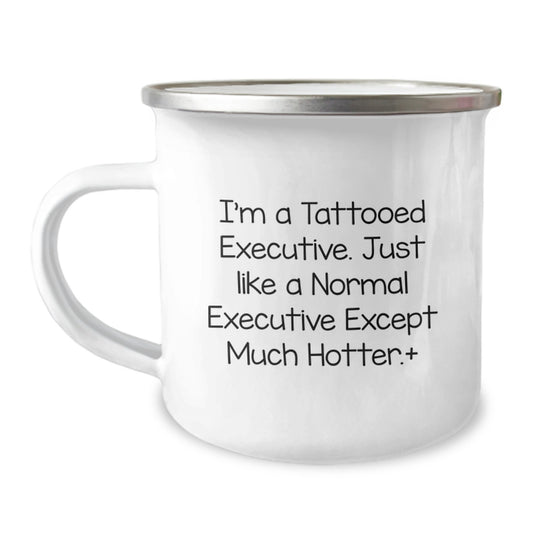 Funny Executive Gifts, Unique Camping Mugs for Executives, Mother's Day Unique Gifts from Men to Executive Women - Image 1