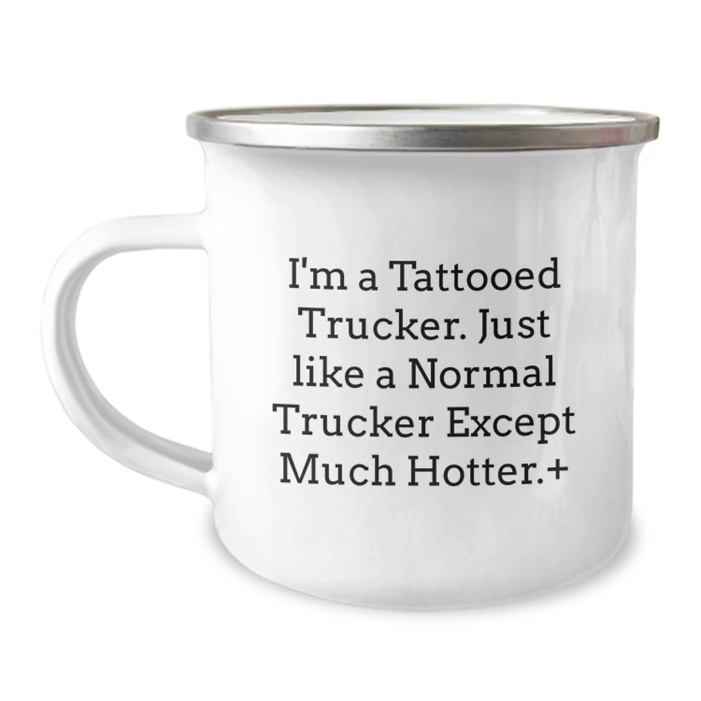 Unique Gifts for Trucker Enthusiasts - Funny Trucker Camping Mug, Valentine's Unique Gifts from Friends, Funny Trucker Coffee Mugs - Image 1