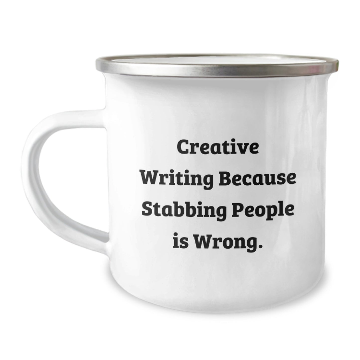 Creative Writing Inspirational Gift for Friends, Funny Camping Mug, Birthday Unique Gifts from Friends to Creative Writing Lovers - Image 1