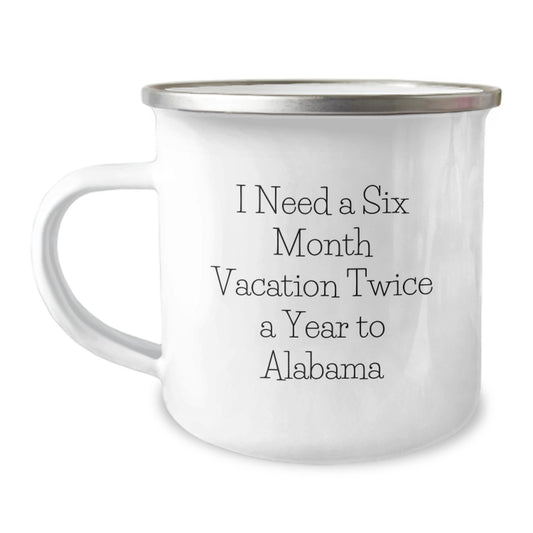 Funny Alabama Camping Mug Gifts for Mom from Friends - Alabama Lover's Unique Mother's Day Unique Gifts - Image 1