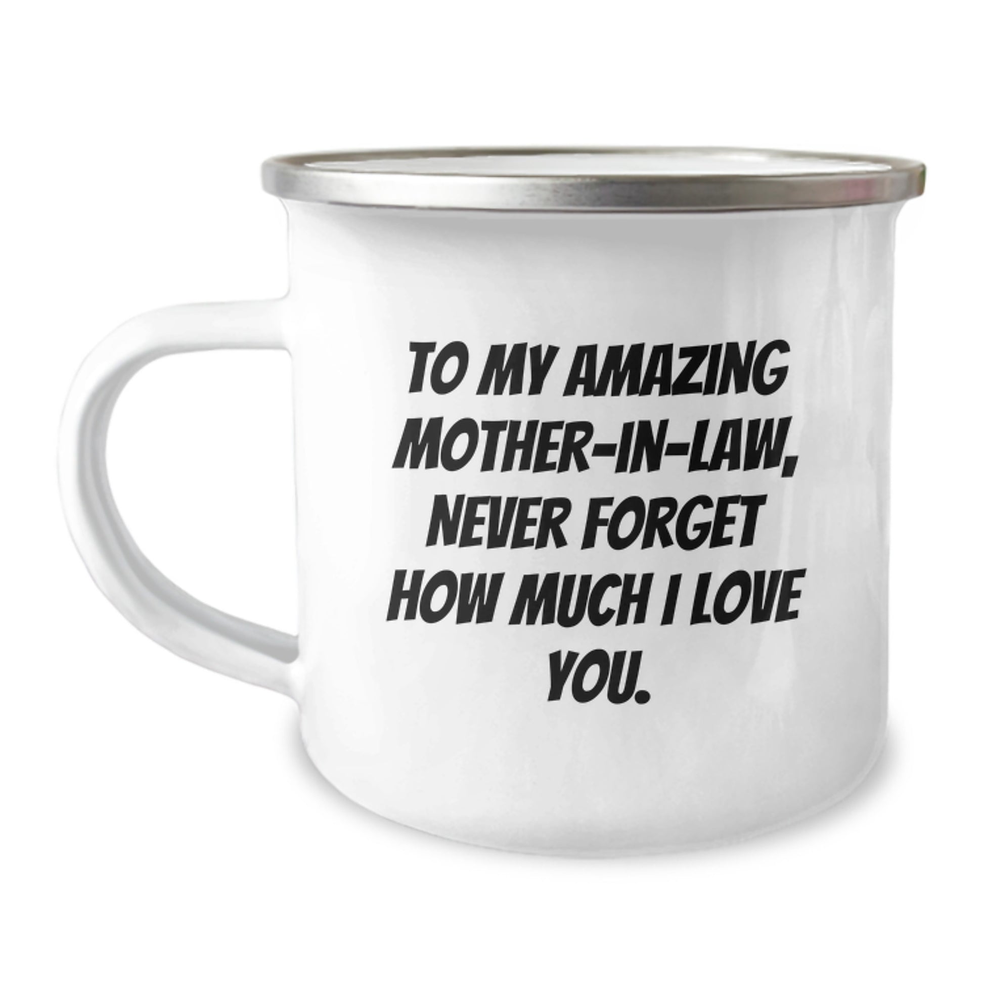 Funny Mom-in-law Gifts from Men to Mom-in-law on Mother's Day - Camping Mug - To My Amazing Mom - Image 1