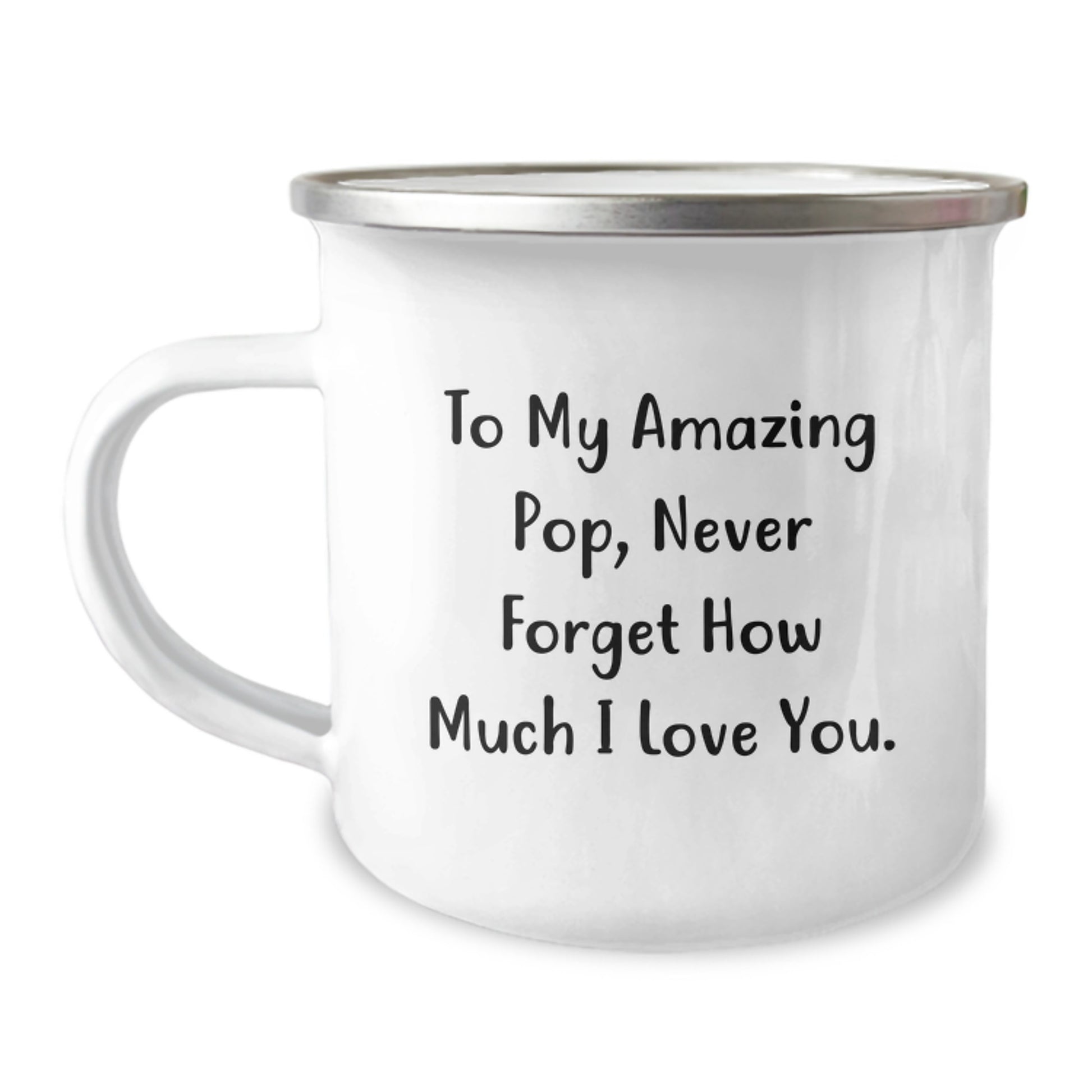 Gifts from Family to My Amazing Pop, Funny Quote for Camping Mug, Perfect Pop Gifts on Mother's Day - Image 1