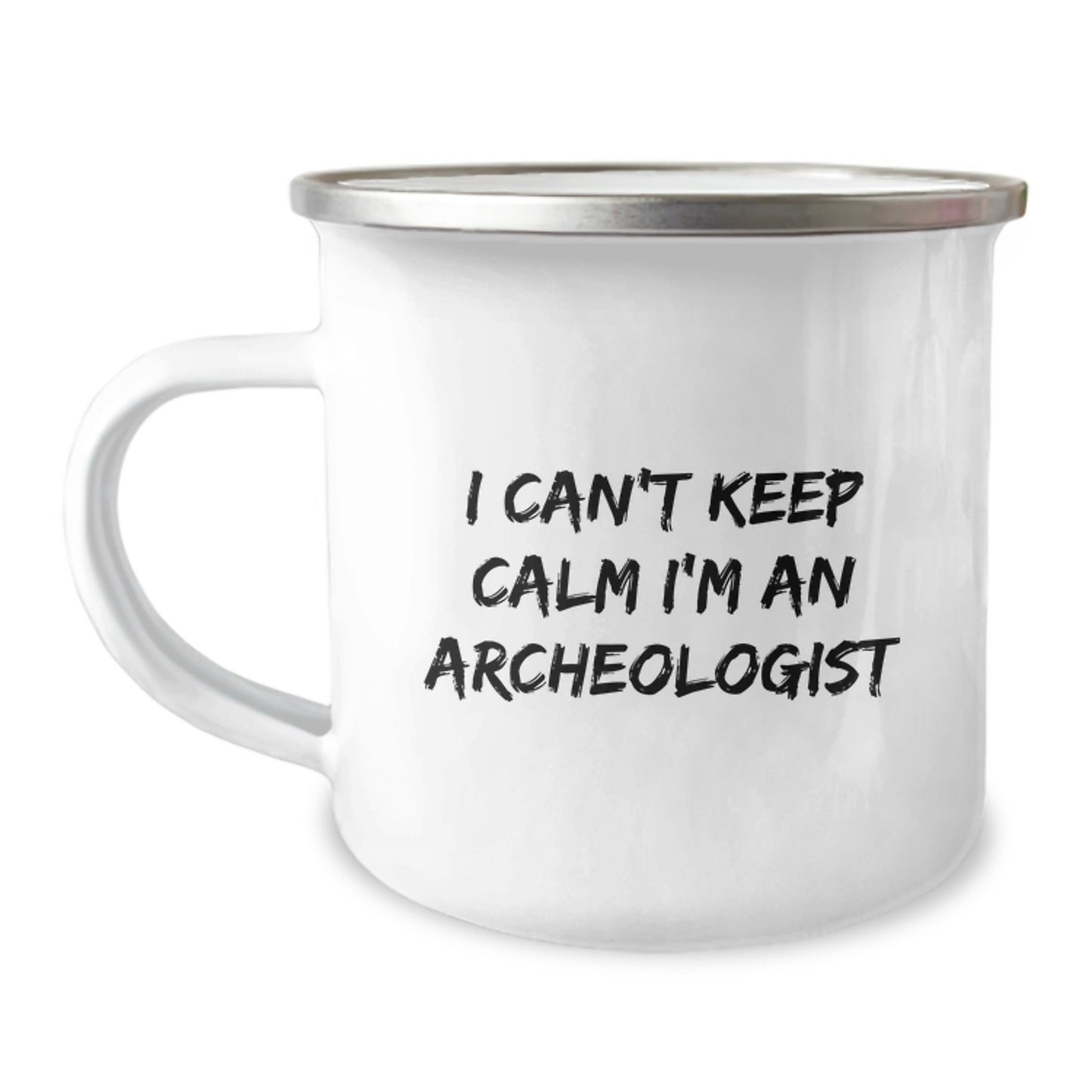 Funny Archeologist Gifts for Mom, Unique I'm An Archeologist Camping Mug, Perfect for Archeologist Enthusiasts, Gifts from Family - Image 1