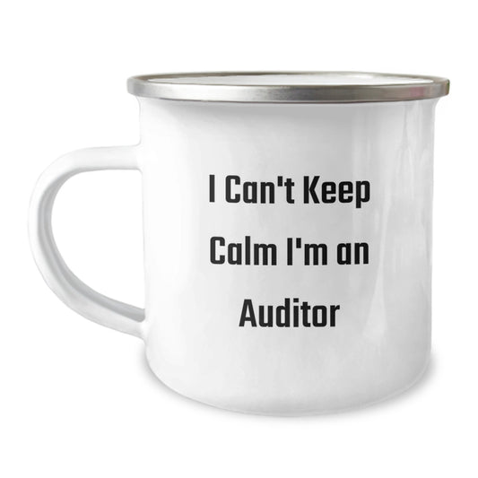 Funny Auditor Gifts - I'm an Auditor Camping Mug, Perfect Valentine's Unique Gifts from Friends - Image 1