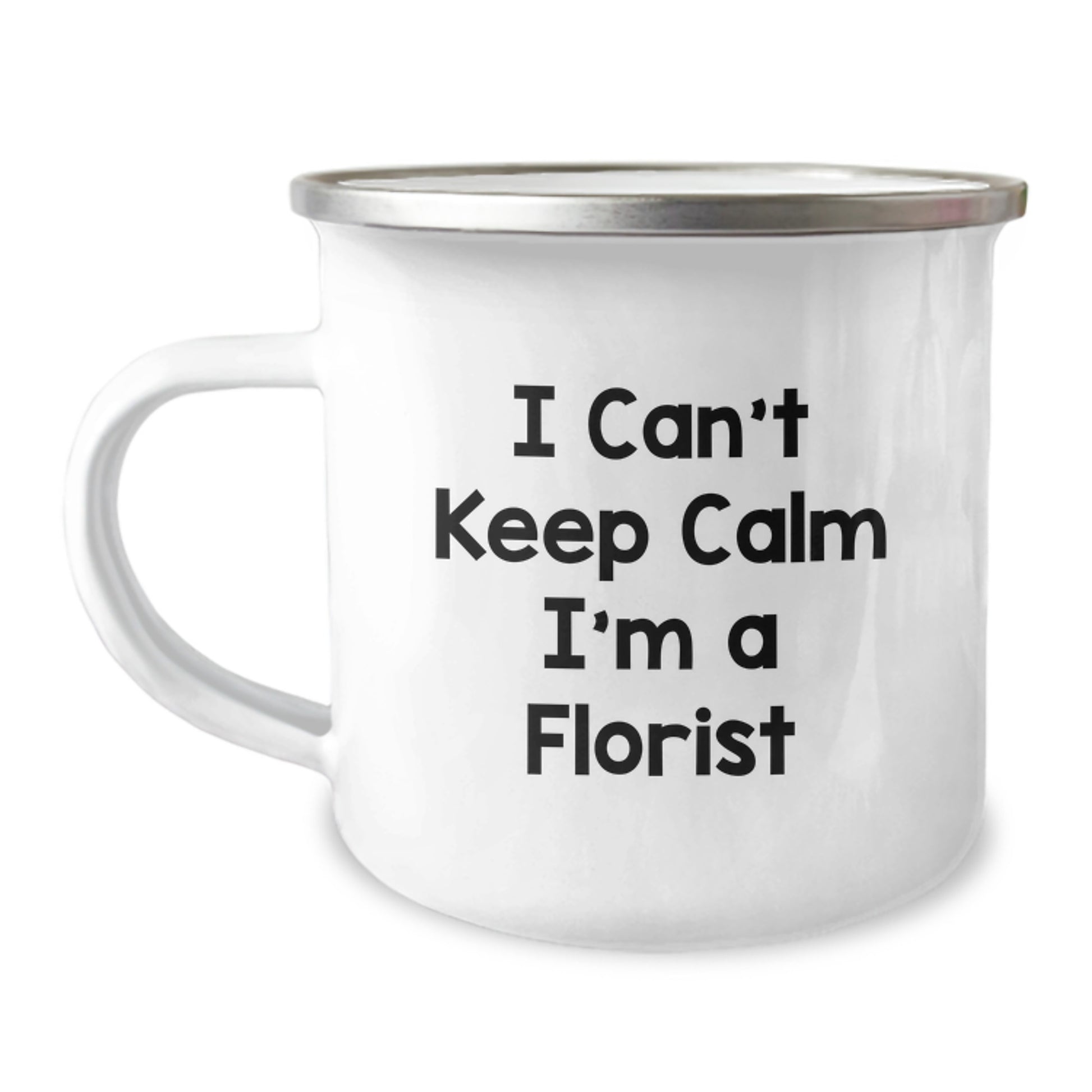 Funny Florist Gifts from Men to Women, I'm A Florist Camping Mug for Valentine's Unique Gifts - Image 1