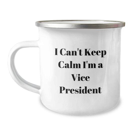 Funny Vice President Camping Mug Gifts from Men to Friends on Father's Day - I'm A Vice President - Image 1