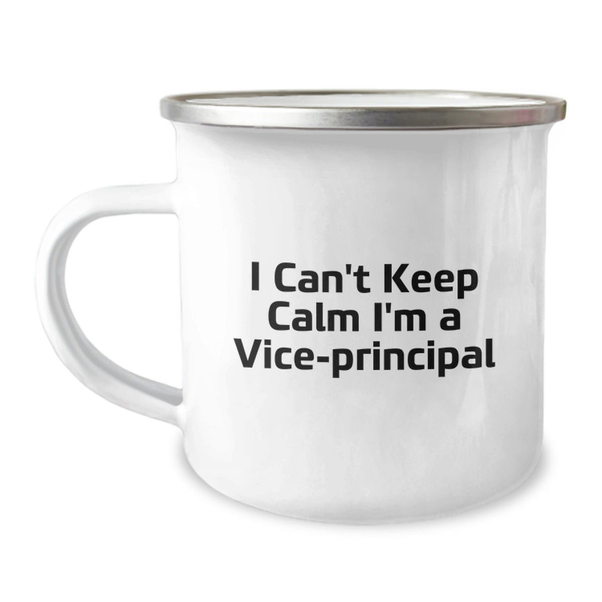 Funny Vice-principal Gifts from Friends, Unique Christmas Unique Gift for Men Vice-principal, Camping Mug - I Can't Keep Calm I'm A Vice-principal - Image 1