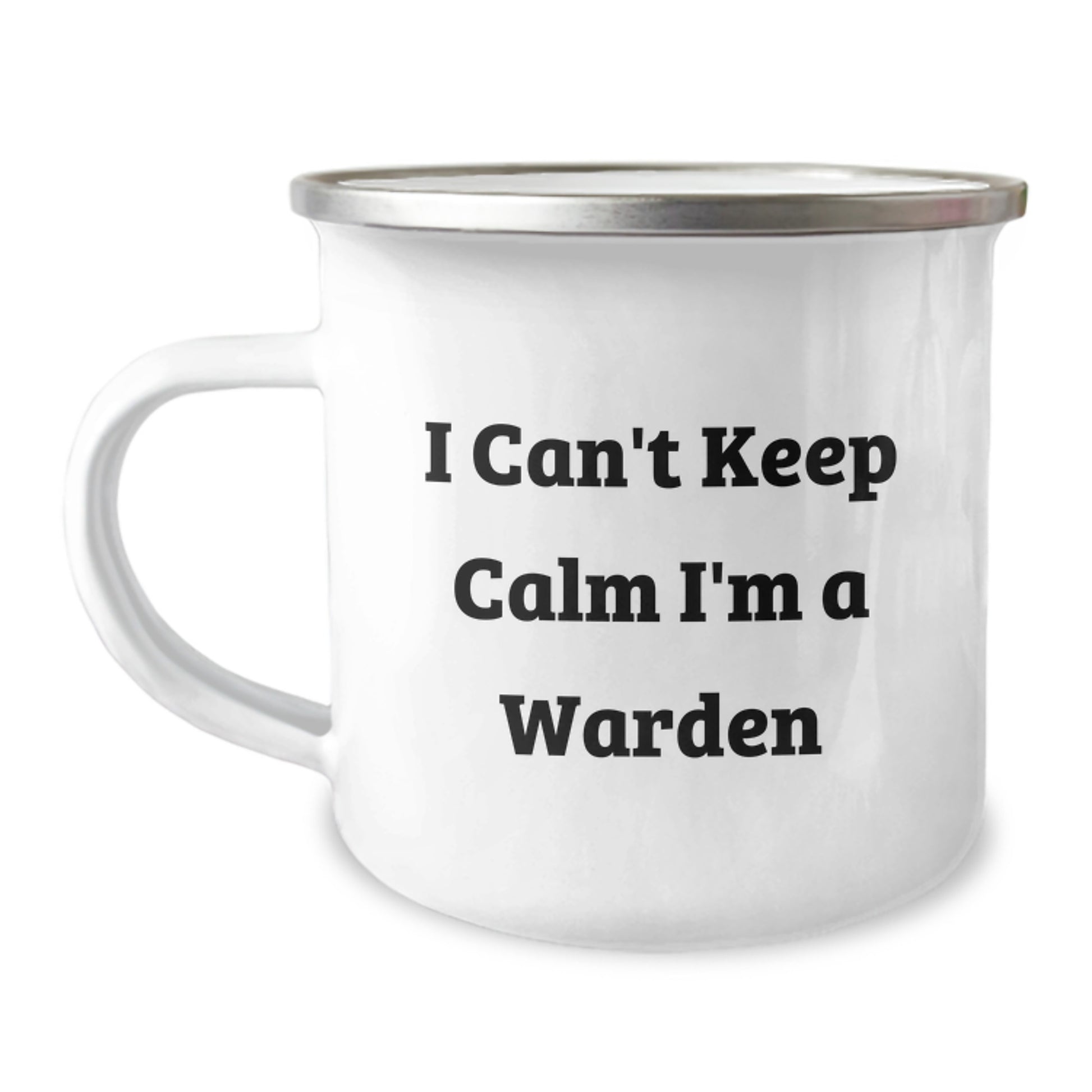Funny Warden Camping Mug Gifts from Men to Friends for Christmas - Image 1