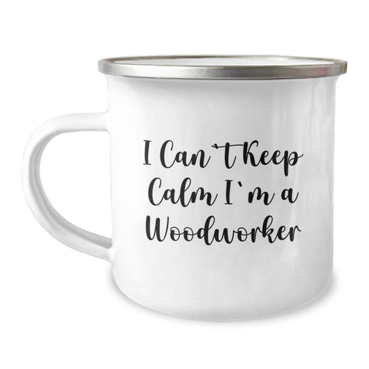 Funny Woodworker Gifts from Men to Woodworker on Father's Day Unique Camping Mugs - Image 1