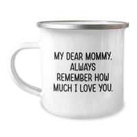 Load image into Gallery viewer, Cute Mommy Camping Mug Gifts from Family, Mommy's Special Love on Valentine's - Image 1
