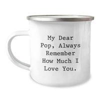 Load image into Gallery viewer, Funny Quote Pop Gifts from Family on Valentine's Unique Camping Mug, Perfect for Men, Women, and Friends - Image 1
