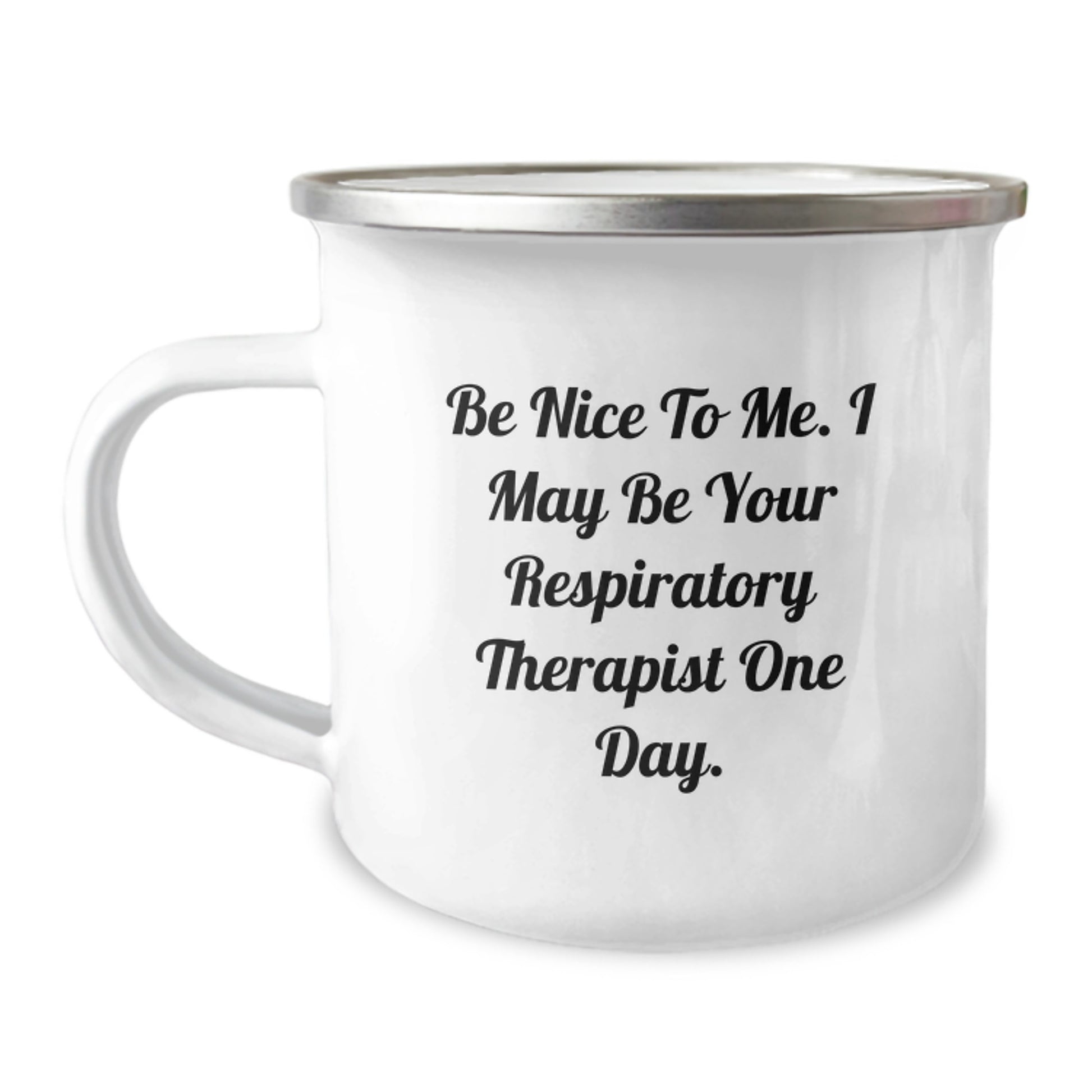 Funny Respiratory Therapist Gifts for Men, Unique Camping Mug for Dad's Father's Day Unique Gifts - Image 1