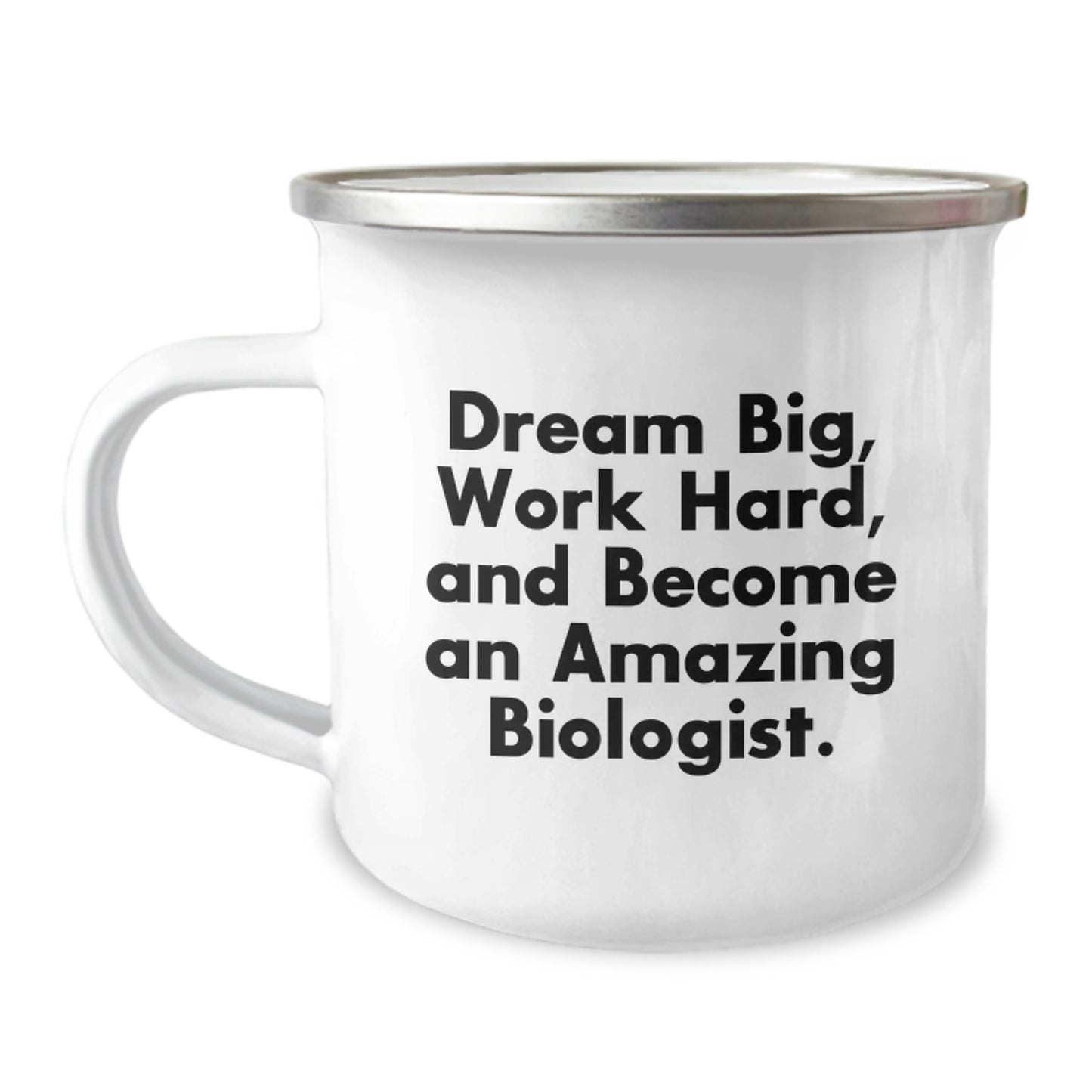 Funny Biologist Gifts, Inspirational Camping Mug for Biologist Friends, Valentine's Unique Gifts from Sweetheart to Biologist Lover - Image 1