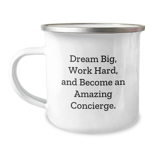 Gifts from Friends, Family, or Coworkers to Amazing Concierges, Funny Camping Mug for Graduation Unique Gifts - Image 1