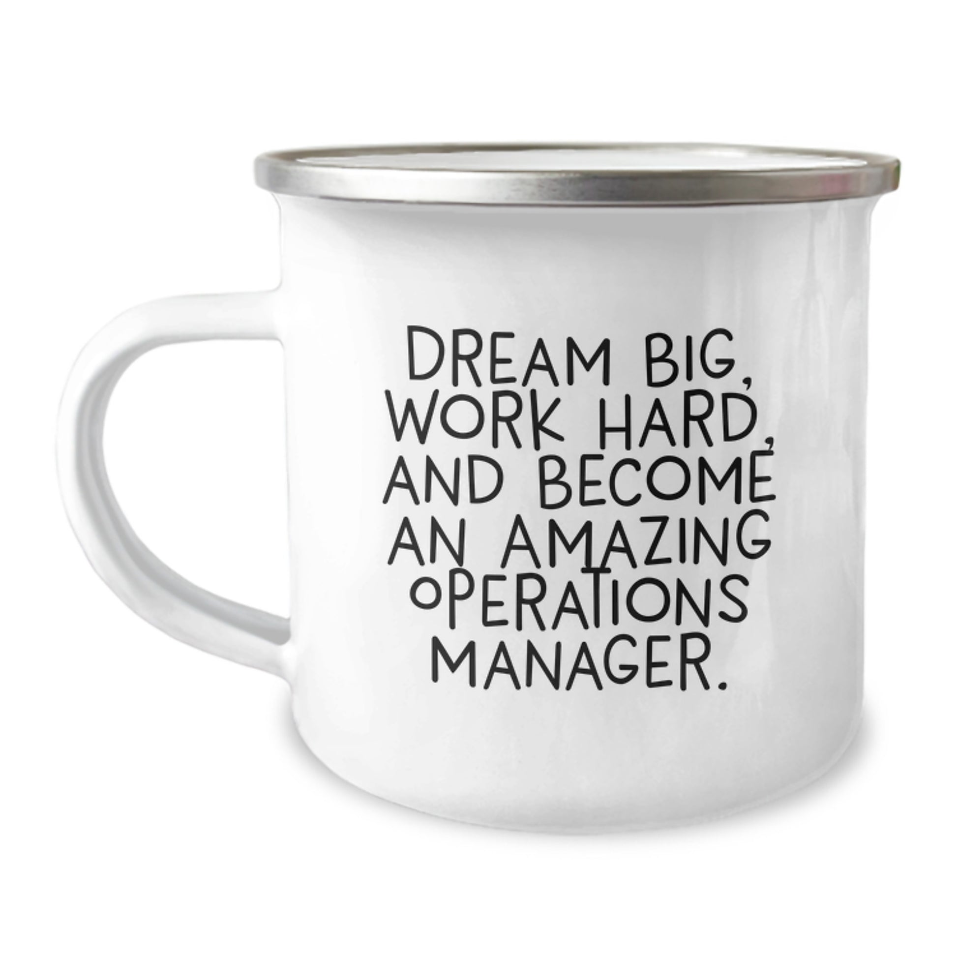 Operations Manager Keepsake Camping Mug for Him Birthday Gift 12oz - Image 1
