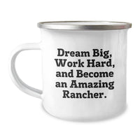 Load image into Gallery viewer, Gifts for Rancher Friends, Funny Inspirational Camping Mug, Christmas Unique Gifts from Family and Friends - Image 1
