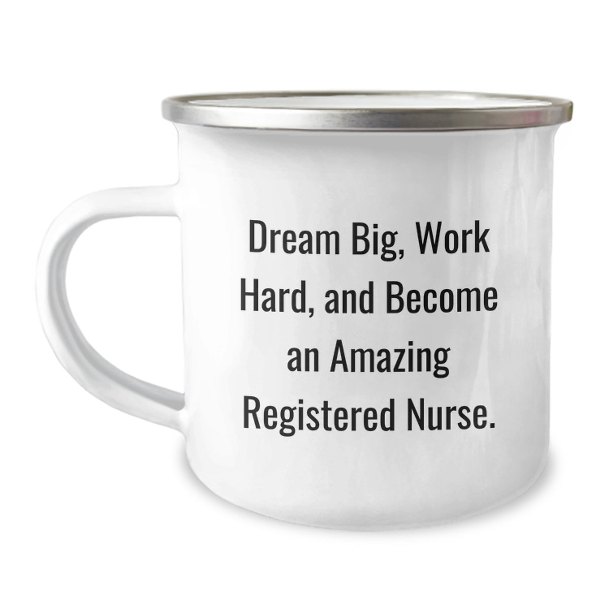 Gifts from Family for Registered Nurse Inspirational Camping Mug - Funny Quote for Christmas Unique Gifts - Image 1