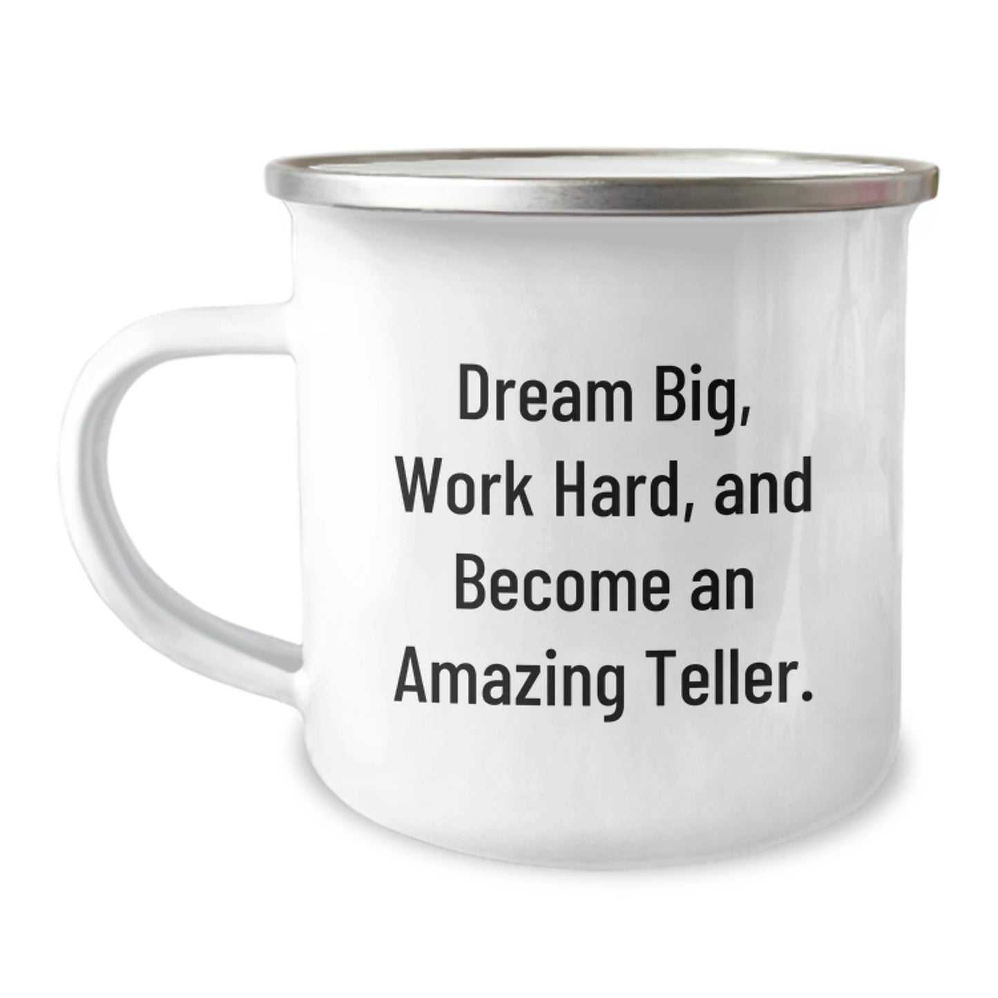 Teller Enthusiast Gifts from Family - Funny Camping Mug for Graduation Unique Gifts for Teller Men - Image 1