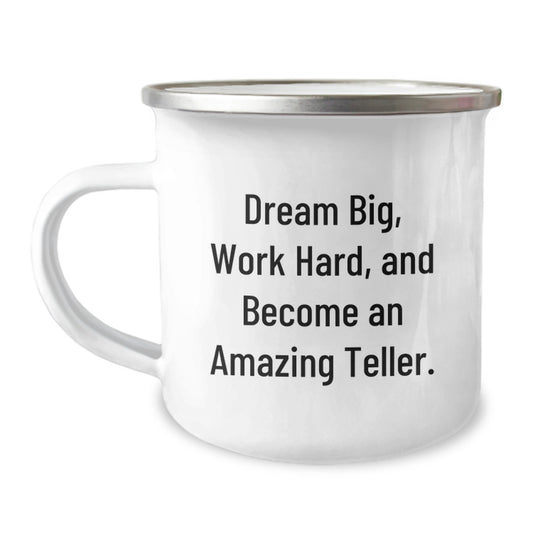 Teller Enthusiast Gifts from Family - Funny Camping Mug for Graduation Unique Gifts for Teller Men - Image 1