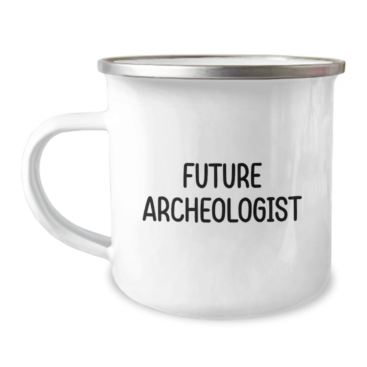 Funny Future Archeologist Camping Mug Gifts for Men, Archeologist Unique Graduation Unique Gifts from Friends to Archeologist - Image 1