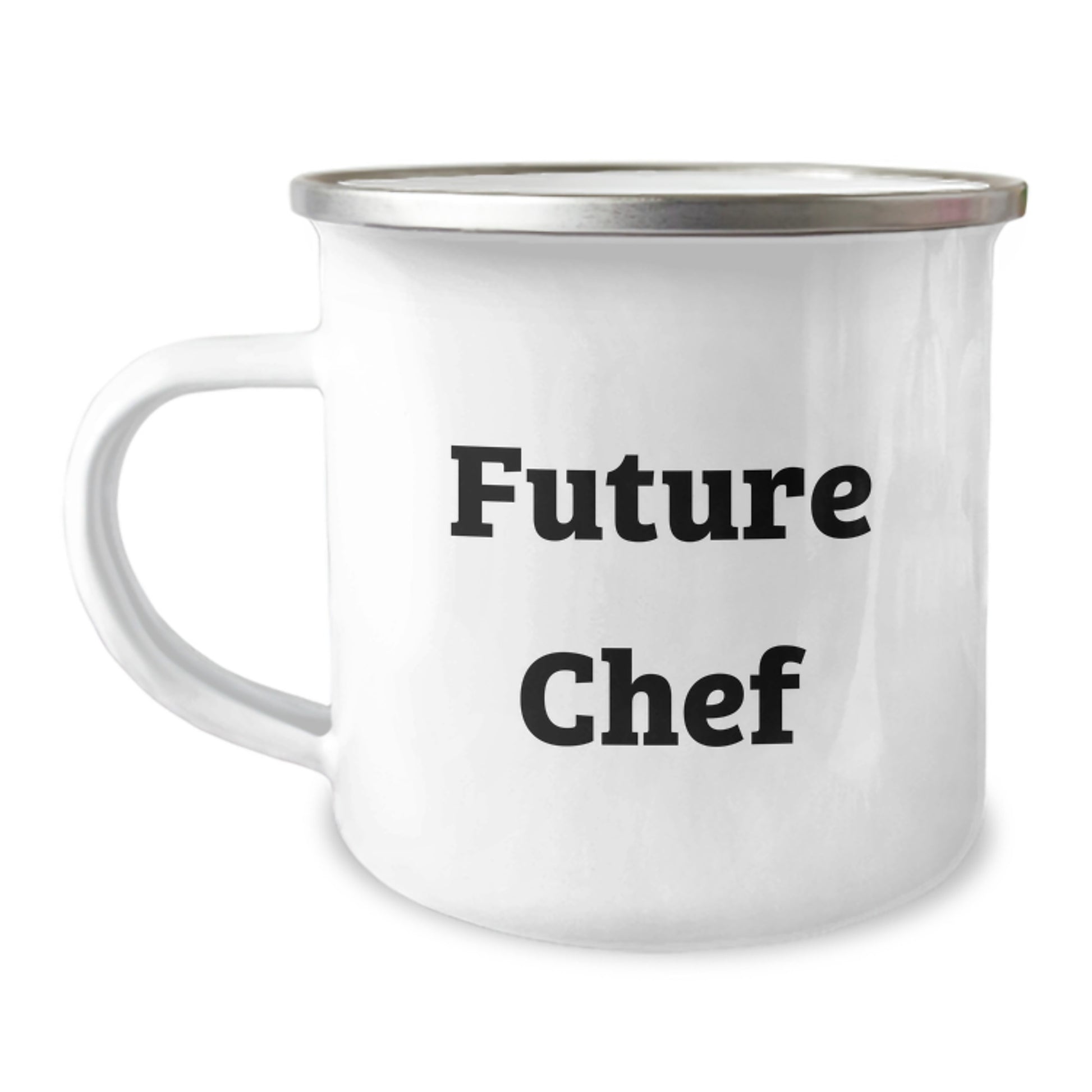Gifts from Family and Friends to Future Chef, Unique Graduation Gifts for Men, Funny Chef Camping Mug with Inspirational Quote - 'Future Chef in the Making'! - Image 1