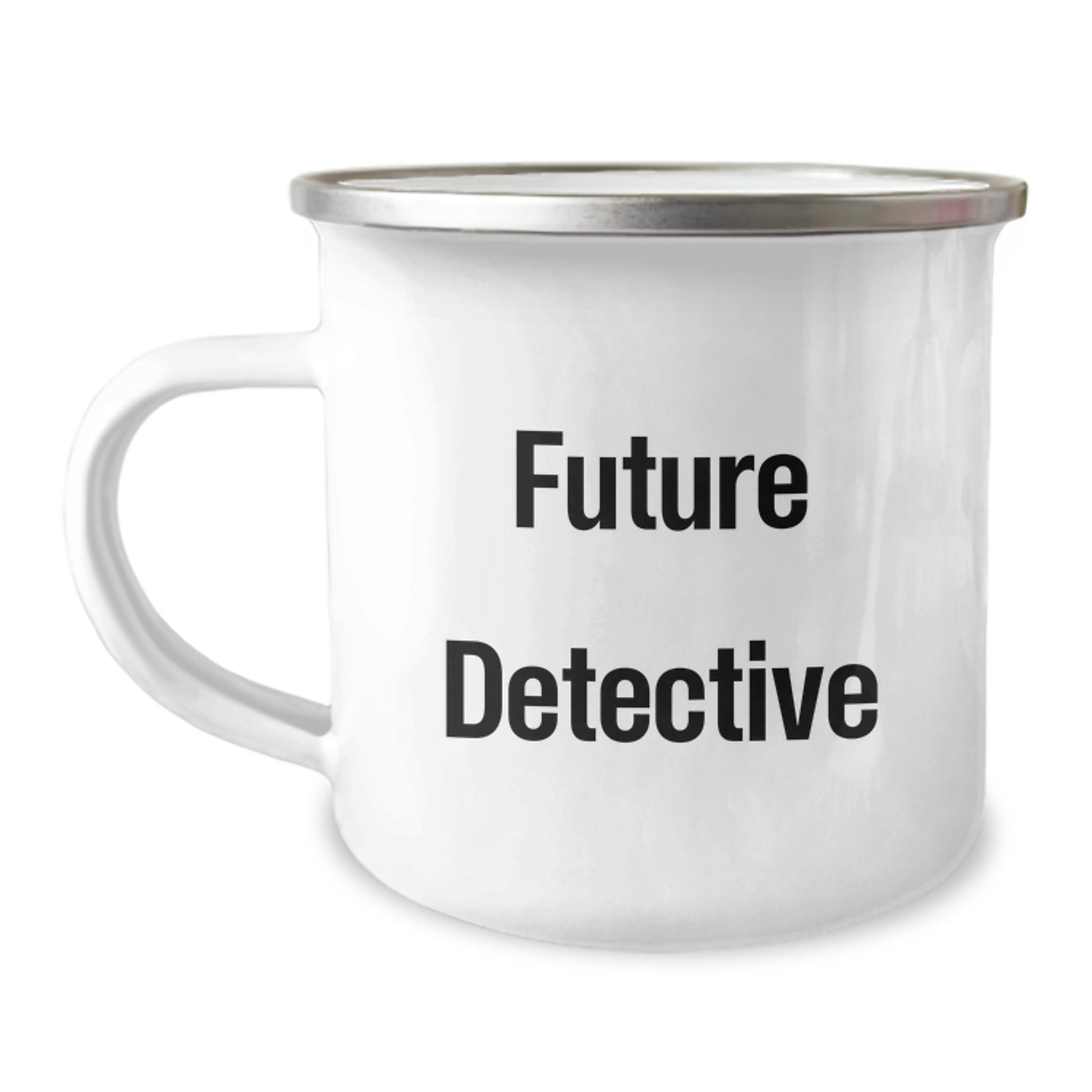 Funny Future Detective Camping Mug Gifts from Friends and Family Valentine's - Image 1