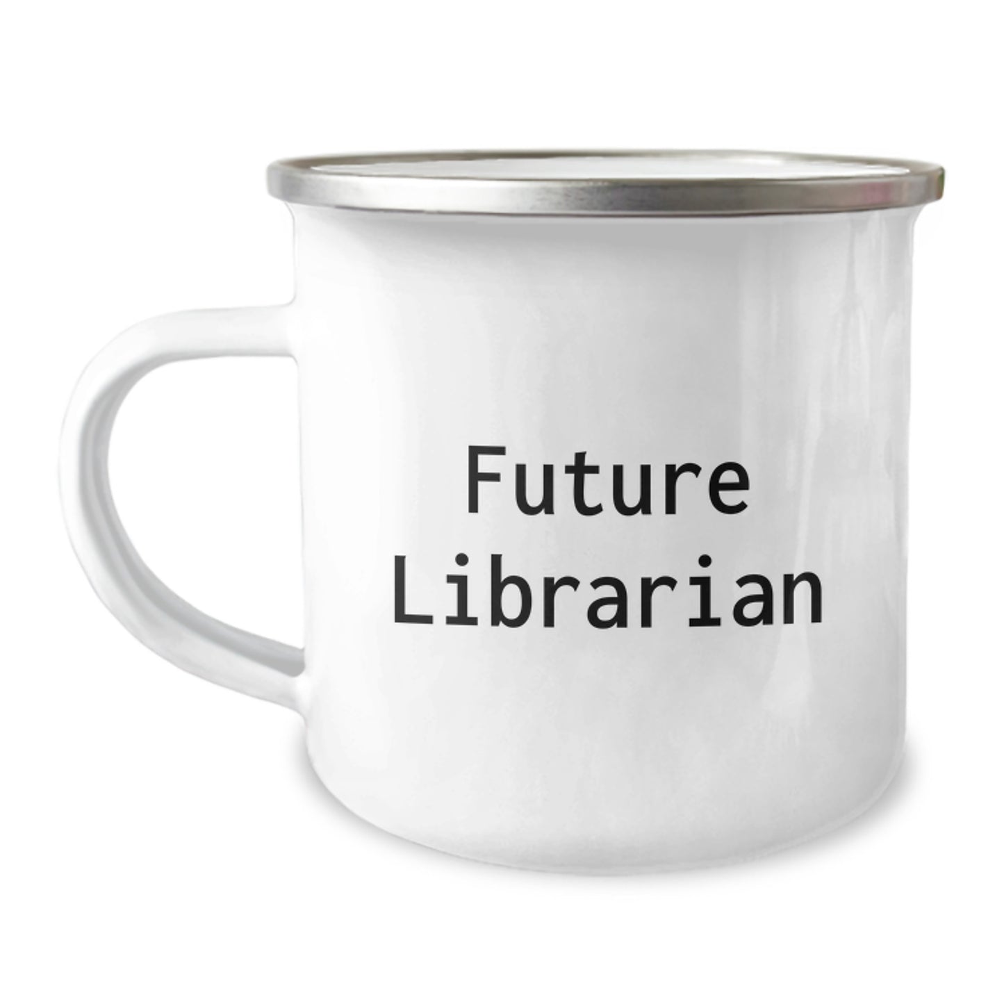 Funny Quote Gifts for Librarians from Friends, Funny Quote Camping Mug for Librarians, Valentine's Unique Gifts for Women - Image 1