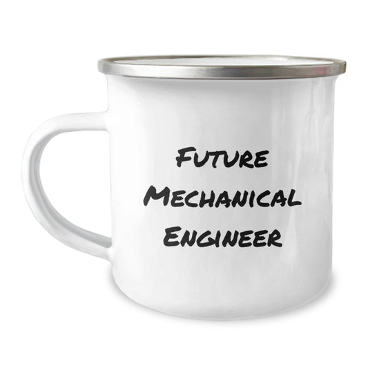 Future Mechanical Engineer Funny Gifts from Family to Graduation Unique Camping Mug for Mechanical Engineer Friends - Image 1