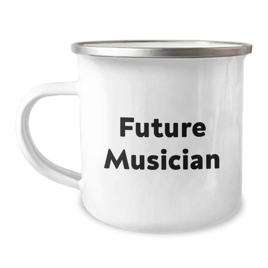 Funny Musician Gifts from Friends - Unique Camping Mug for Future Musician Graduation - Image 1