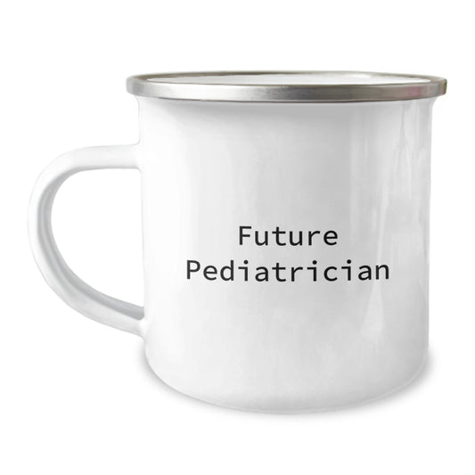 Funny Gifts from Family to Future Pediatrician Camping Mug for Graduation Unique - Image 1